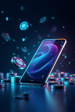 Mobile phone showing Bet and Play app